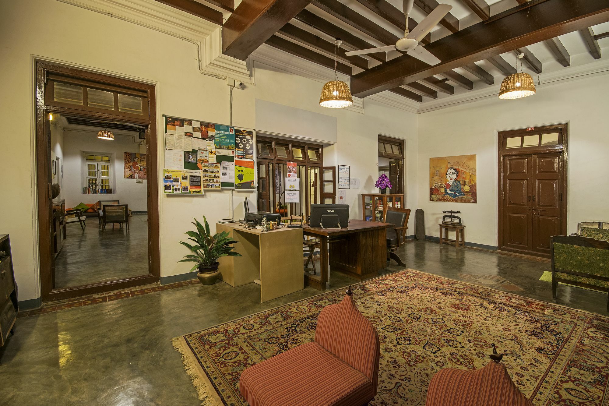 The Mansion 1907 Hostel Mysore Bagian luar foto